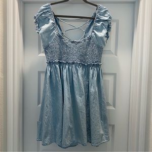 Free People Denim Dress, Size M